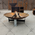 Outdoor Furniture Wood Burning Fireplace