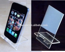 Clear Acrylic Desktop Mobile Phone Stand