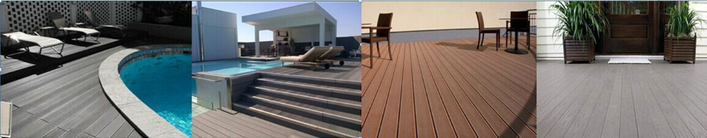 Deep wood grain outdoor WPC floor 3D embossed wood plastic composite decking Deep embossing WPC board