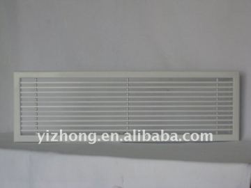 Linear bar grille