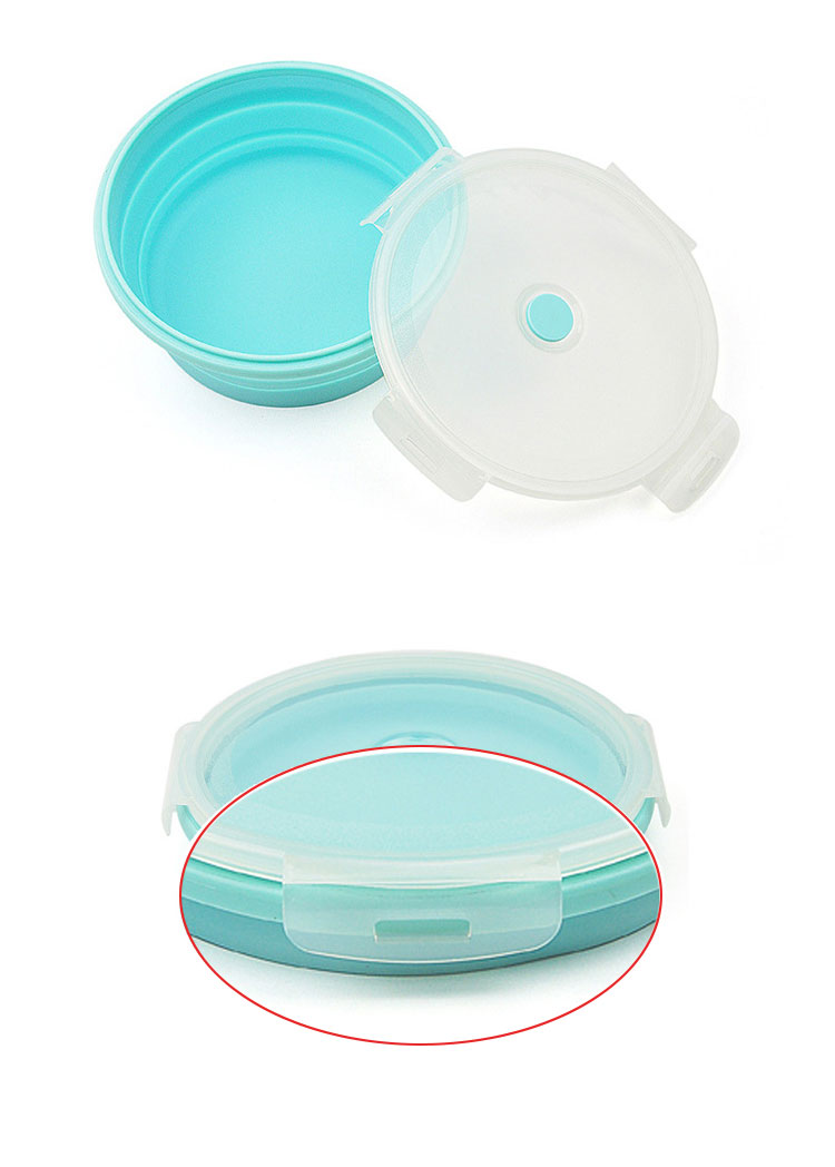 Silicone Collapsible Bowl With Lid