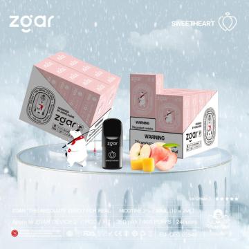 Zgar bar 400 puffs peranti pod pakai buang