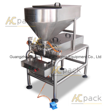 Semi-automatic mayonnaise filling machine