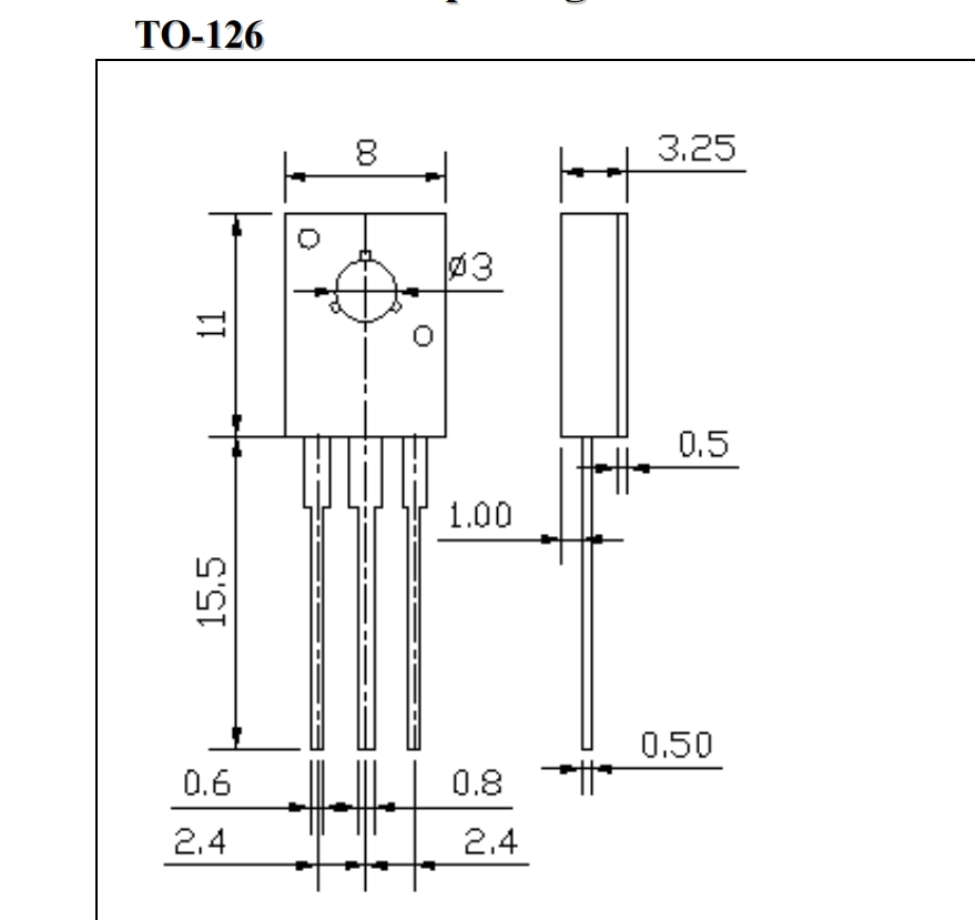 BT134 Triac TO-126 application of IC drive directly