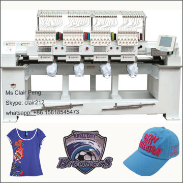 cheap embroidery machine sale for cap t-shirt flat embroidery