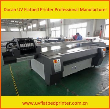 Large photo digital inkjet flatbed printer