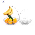 Creative Hanging Stainless Steel Metal Wire Fruit Basket