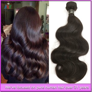 remy 100% human hair virgin straight weft extensions remy 100 percent human hair