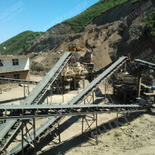 Cement sand convey machinery belt conveyor