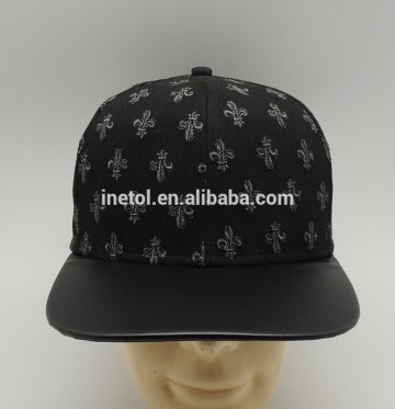 Whole embroidery metal buckle hip hop caps