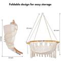 Woven bending Rod Hammock Hanging Chair