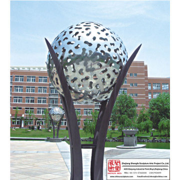 Outdoor Ball Light Sculpture