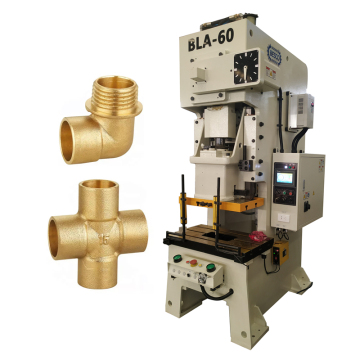 Automatic Hot Forging Press Machine for Brass Refrigerant Tee Production