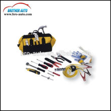 Roadside 20pcs multifunctional car Emergency Kit with booster cable roadside car emergency kit