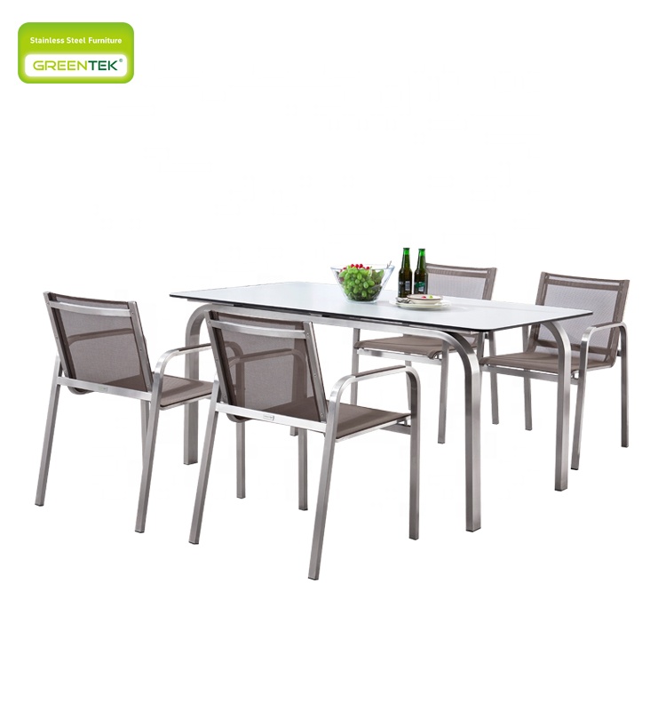 Hpl Table Top Teslin Kerusi Meja Makan berkualiti tinggi Hpl