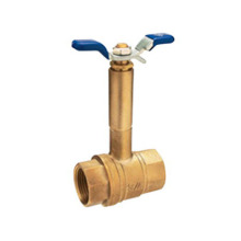 Brass ball valves with long stem