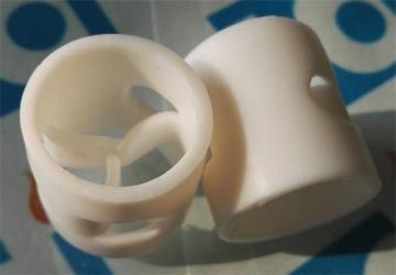 PTFE Pall Ring 25mm X 2mm X 25mm