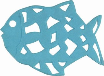 Pvc bath mat ( hollow fish)