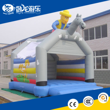 Outdoor kids knight inflatable bouncer