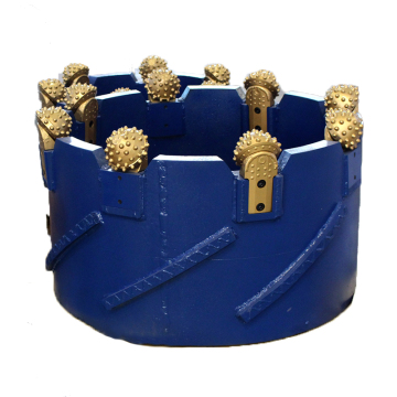 Hard formation core barrel with roller bits