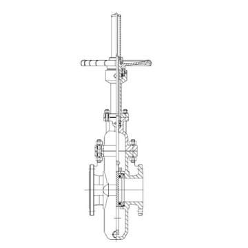 API par le biais de la vanne de canalisation