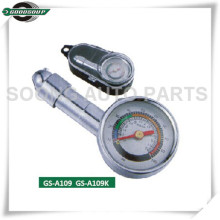 Mini Metal Dial Tire Gauge with special plastic box