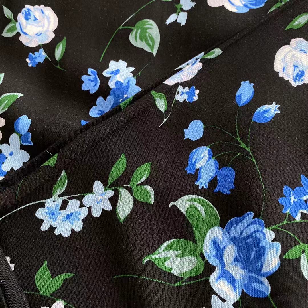 Weiche Farben Kleid Material Krawatte gefärbt 100%viskose Stoff für Frau
