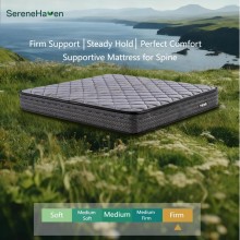 Orthopedic Firm Mattress with Individually Pocketed Springs