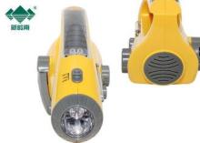 Portable Weather Rechargeable Flashlight Radio Hand Crank A