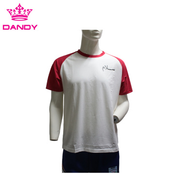 White mens training t shirts