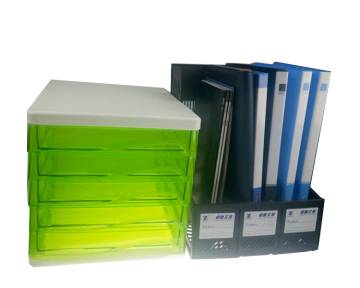5 drawers plastic filing Cabinet for office using