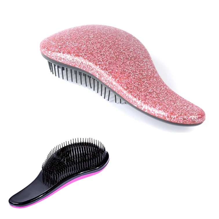 Wholesale Detangle Hair Plastic Comb for Wet and Dry Hair