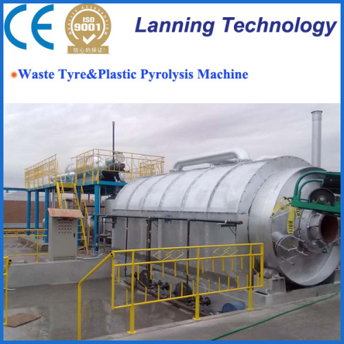 Factory price Eco-friendly CE quality Waste Tyre to oil Pyrolysis Plant