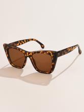 New European and American fashion large frame cat's eye women's sunglasses Fashion street shooting Sunglasses cross-border sungl