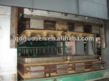 compressed wood pallet production line