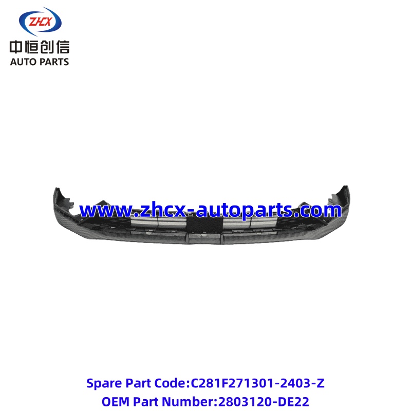 פלג גוף תחתון קדמי Front bumper lower body