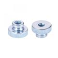 Knurled Thumb Nuts M6 Round Knobs Zink Plating