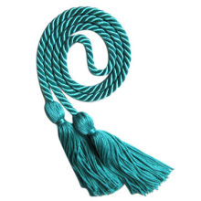 Rayon Single Honor Cords Tassels for Graduation (Peacock/Teal#2)