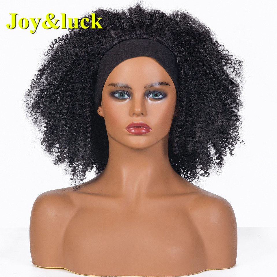 Head Band Wholesale Scarf Wig Wavy Ladies Hair Long Natural Body Waves Headband Wigs for Black Women Synthetic Hair Wigs