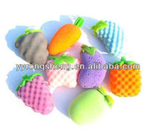 fruit shape sponge