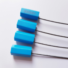 High Security Steel Cable and Rubber Seals for Shipping Companies