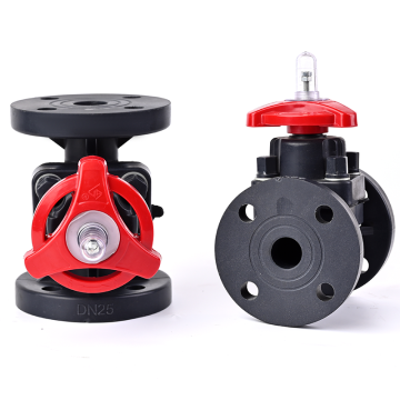 FRPP polypropylene Diaphragm Valve