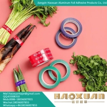 Reusable vegetable packing tape