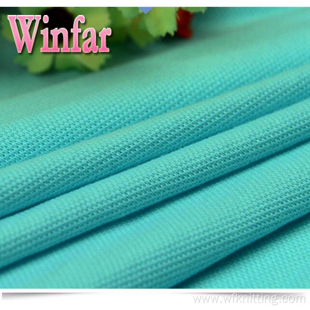 100% Polyester Polo Knitted Pique Fabric