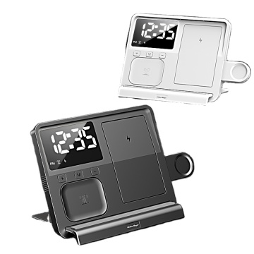 2024 Wireless Phone Holder Charger with Digital Clock