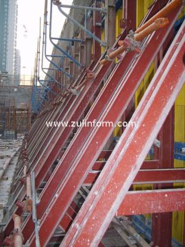 Single-side Bracket Concrete Wall Formwork For Concreting Retaining Wall