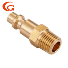 Precision Brass Fitting for Air Hose Connection