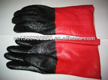 CE FDA ISO certified industrial leather hand glove