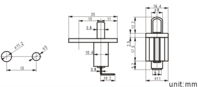 ASW-18-1 automotive switch