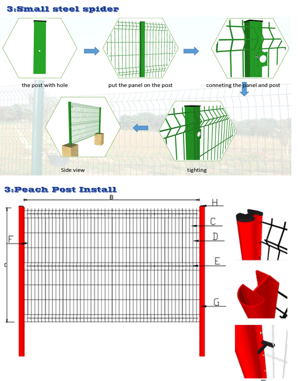 27 years factory galvanized PVC coated 4x4 welded wire mesh fence